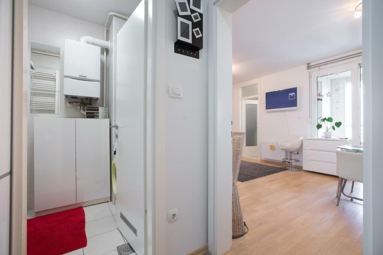 Cozy & Modern Studio With Balcony 萨格勒布 外观 照片